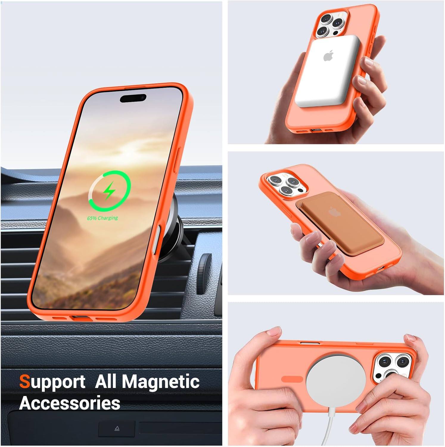 65% Charging  
Support All Magnetic Accessories