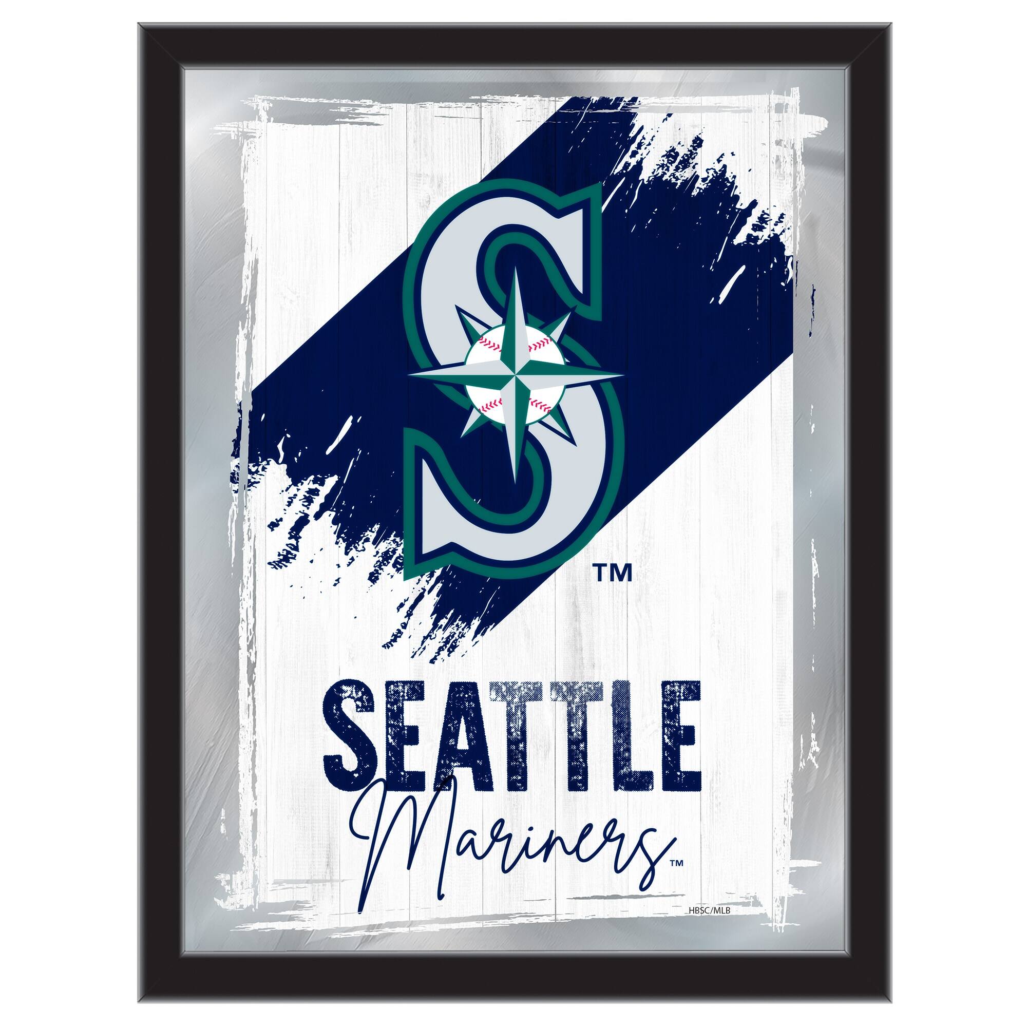 Seattle Mariners 17 x 22" Wall Mirror