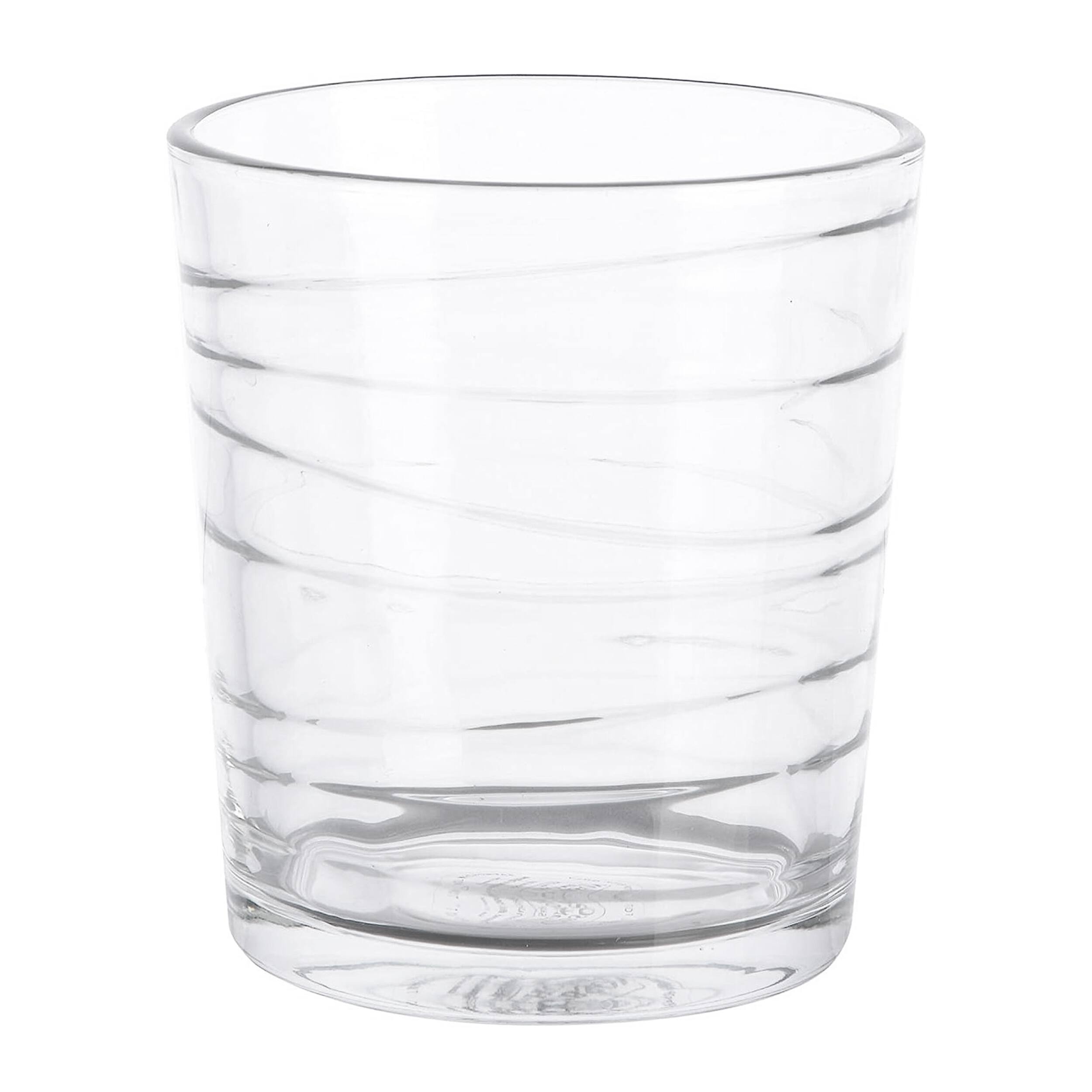 Alt View 2. Gibson - Gibson Home 4 Piece 13.5 Ounce Swirl Double Old-Fashioned Glassware Set - Clear.