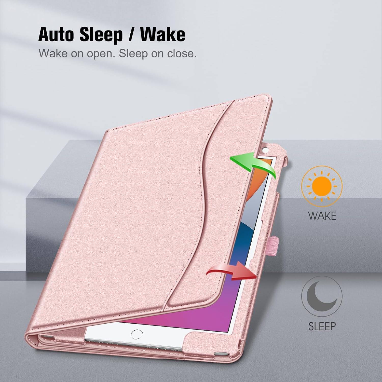 Auto Sleep / Wake  
Wake on open. Sleep on close.  
WAKE  
SLEEP