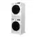 Back. Conserv - Conserv Luxe 2.2 cu.ft Compact Steam Washer 110 V + 4.0 cu.ft Ventless Dryer Energy Star Sensor Dry Pull-Out Shelf 220V - White.