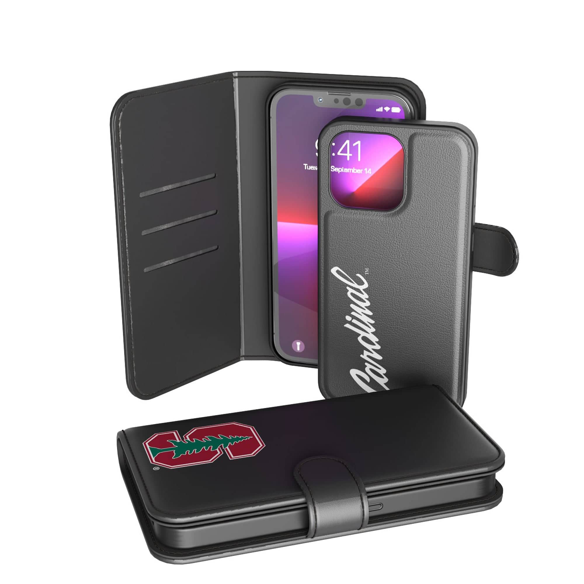 Keyscaper - NCAA - Stanford Cardinal iPhone Wallet Case - 12/12 Pro - Multicolor price history on PriceWatchPro
