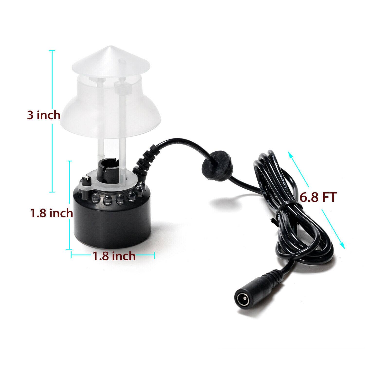 3 inch, 1.8 inch, 6.8 FT, 1.8 inch