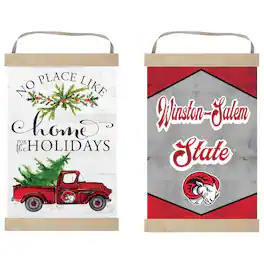 Jardine - Winston-Salem State Rams 12" x 20" Reversible Banner Sign - White