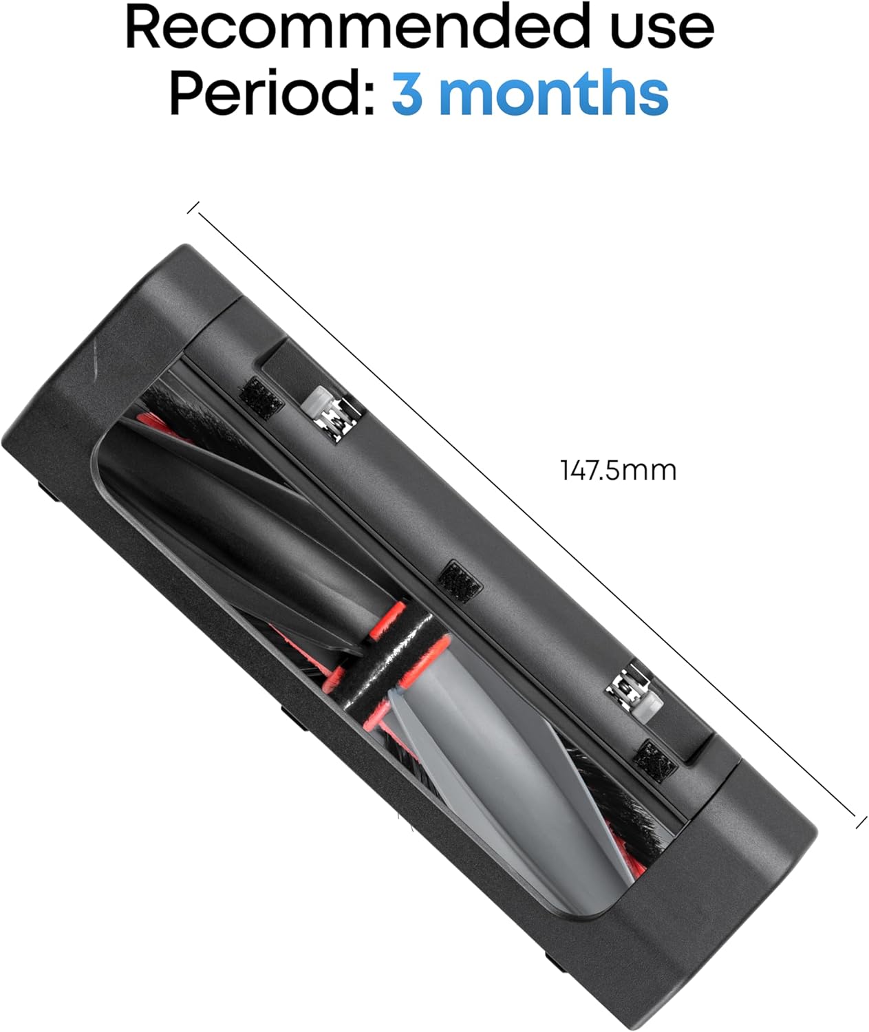 Recommended use Period: 3 months  
147.5mm