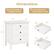 Dimensions: 22" x 18" x 26", Load Capacity of Tabletop: 135 lbs, Load Capacity of Each Drawer: 45 lbs, Drawer Dimensions: 13.5" x 16.5" x 4.5" x 3.5" x 4"
