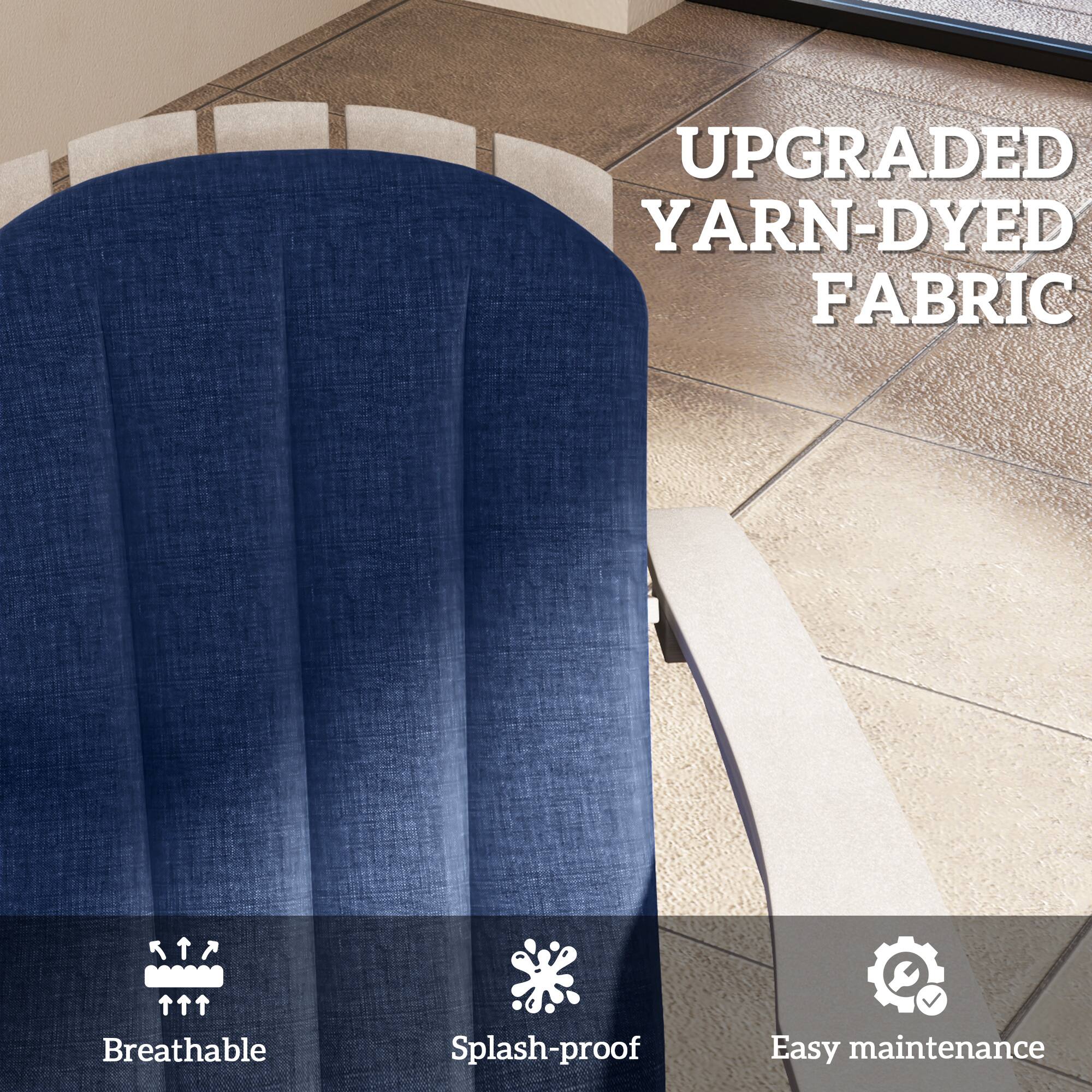 UPGRADED YARN-DYED FABRIC

- Breathable
- Splash-proof
- Easy maintenance