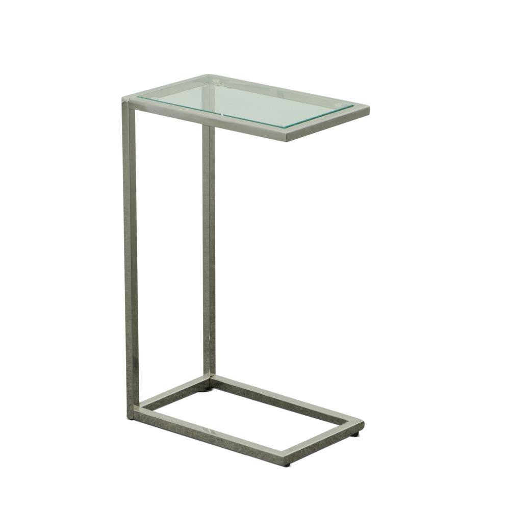 Glass Top Accent Table
