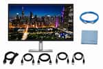 Front. Dell - Ultrasharp U3225QE 32 4K UHD 120Hz Thunderbolt 4 IPS Monitor.
