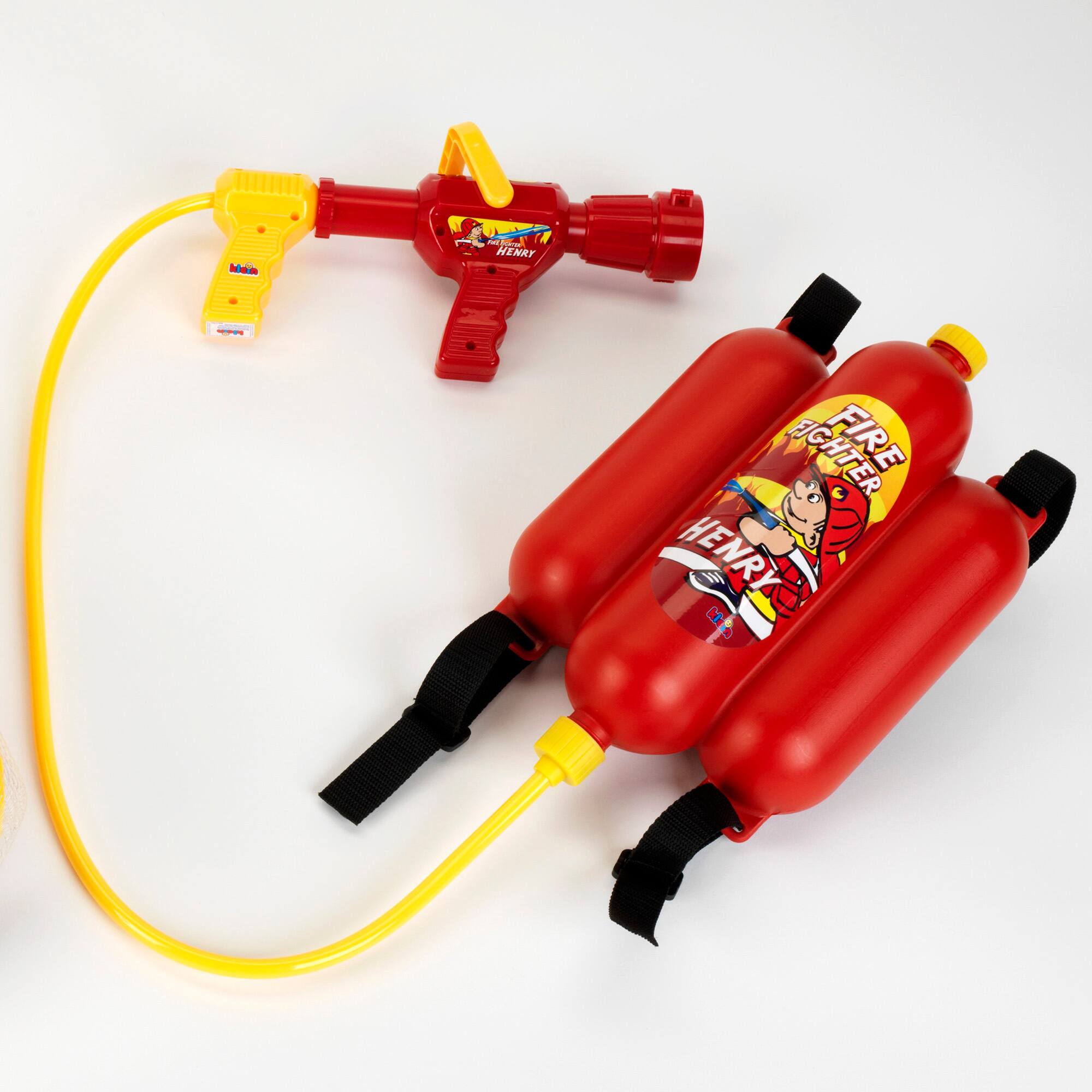 The text on the image reads "I S - HENRY FIRE FIGHTER HENRY."