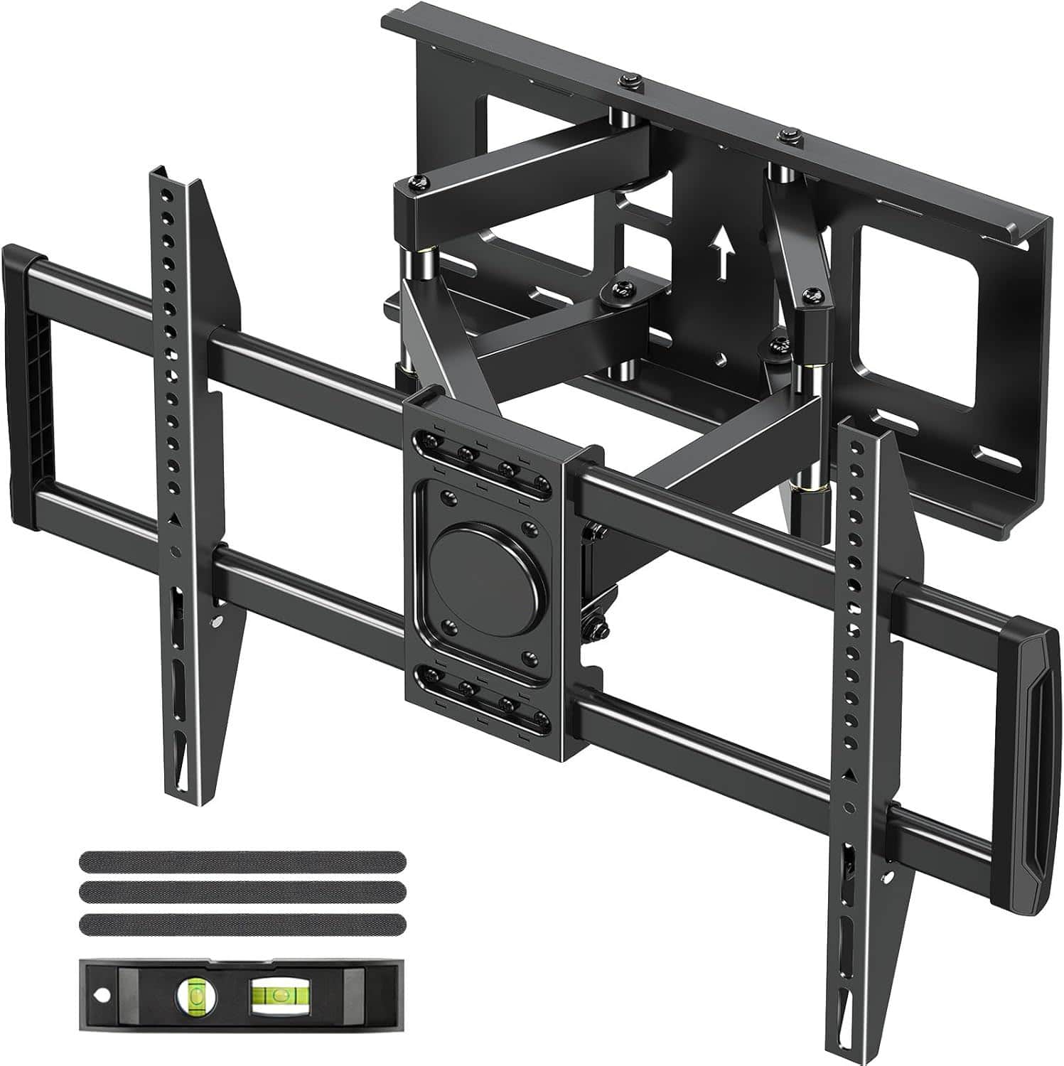 FINEAK - TV Wall Mount for Most 37-82 inch Tvs, Full Motion TV Mount Swivel and Tilt - Black