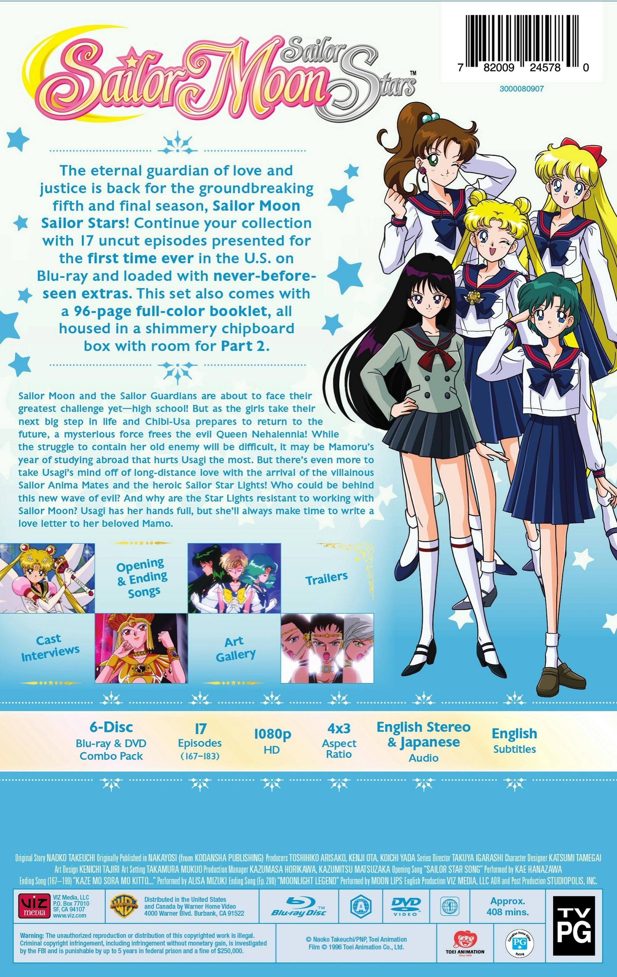 Angle. Sailor Moon: Season 5, Part 1 (Box Set (Limited Edition)) [Blu-ray].