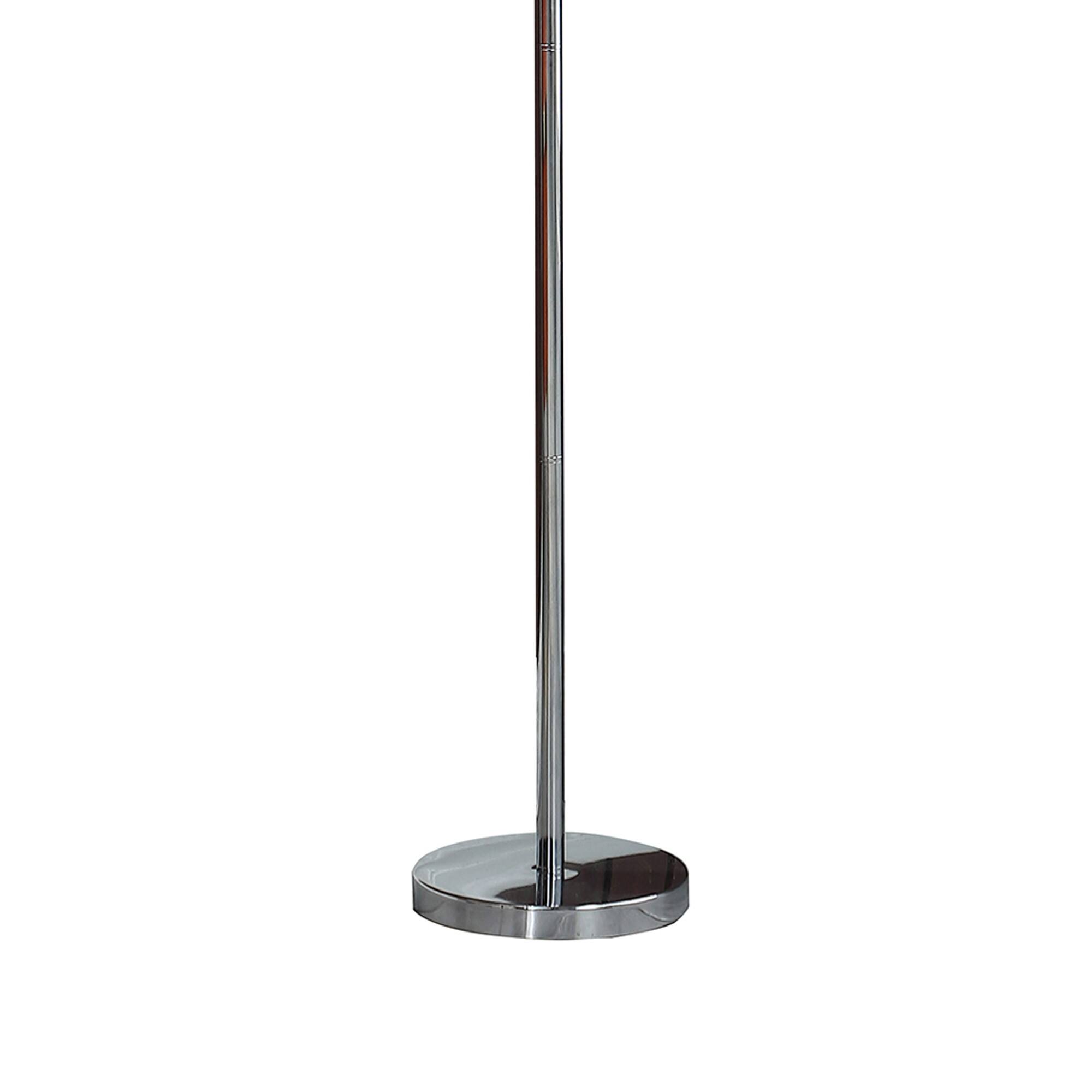 Back. Manhattan Lane - Finn 63 Inch Glamorous Floor Lamp, Rose Accent Shade, 100W.
