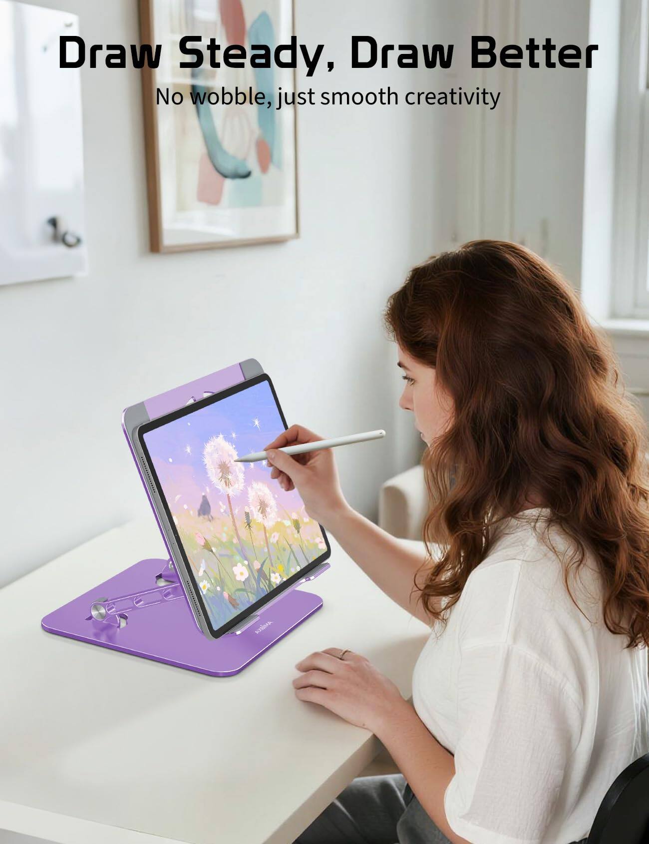 Draw Steady, Draw Better  
No wobble, just smooth creativity