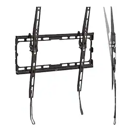 ELG - A03V4S Tilting TV Wall Mount with VESA 400X400mm Ultra Slim 0.8" Bracket for 32 to 70 inch TVs - Black
