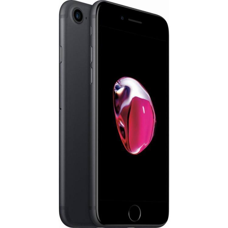 Left. Apple - iPhone 7 A1660 (Fully Unlocked) 32GB - Matte Black.
