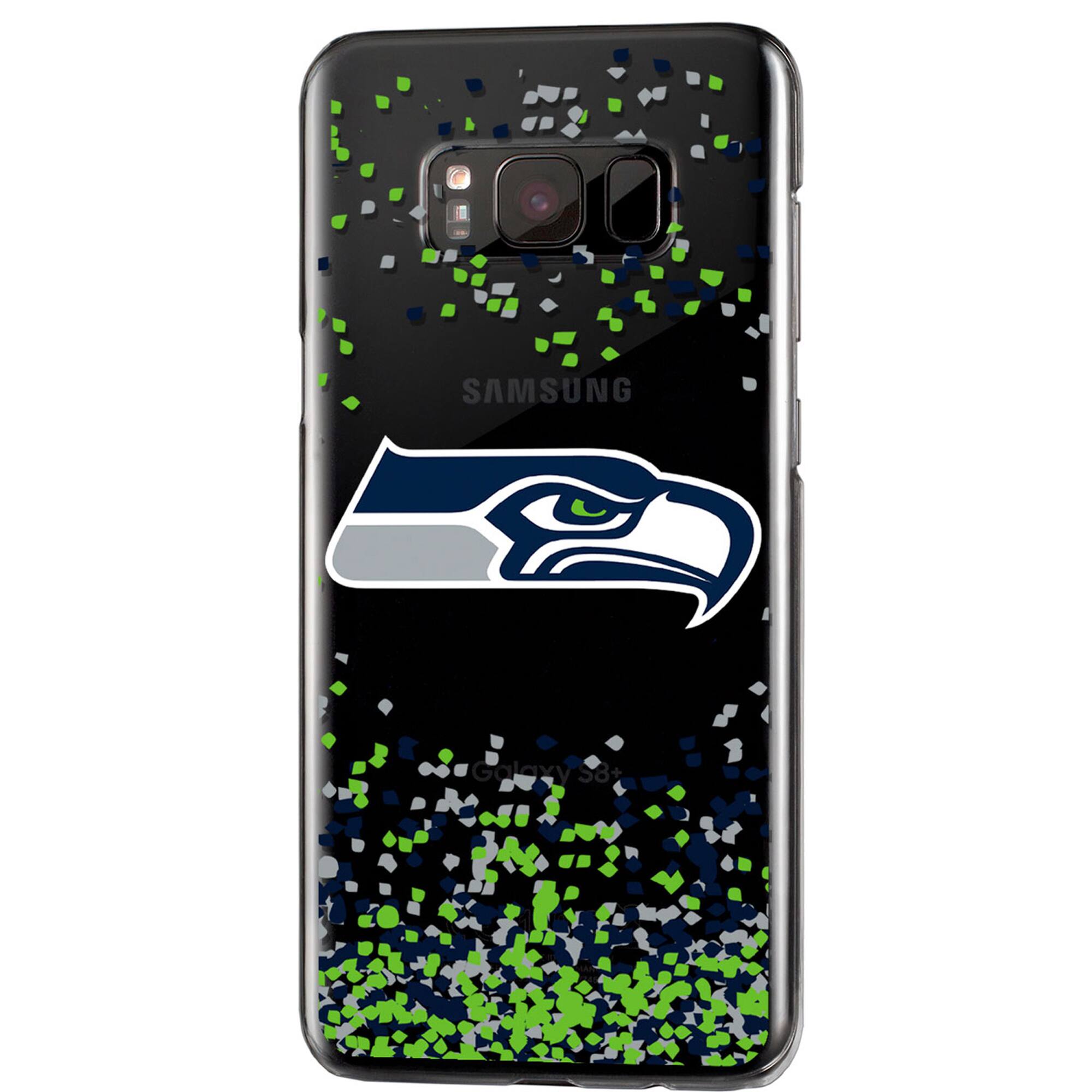 Keyscaper - NFL - Seattle Seahawks Galaxy Clear Case with Confetti Design - S22 - Multicolor price history on PriceWatchPro