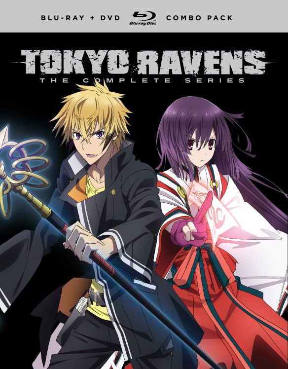 NEW - Tokyo Ravens: Season 1 - Part 1 (Blu-ray/DVD, 2015, 4 Disc Set) Anime