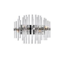 CWI Lighting - Miroir 4 Light Vanity Light With Finish - Polished Nickel