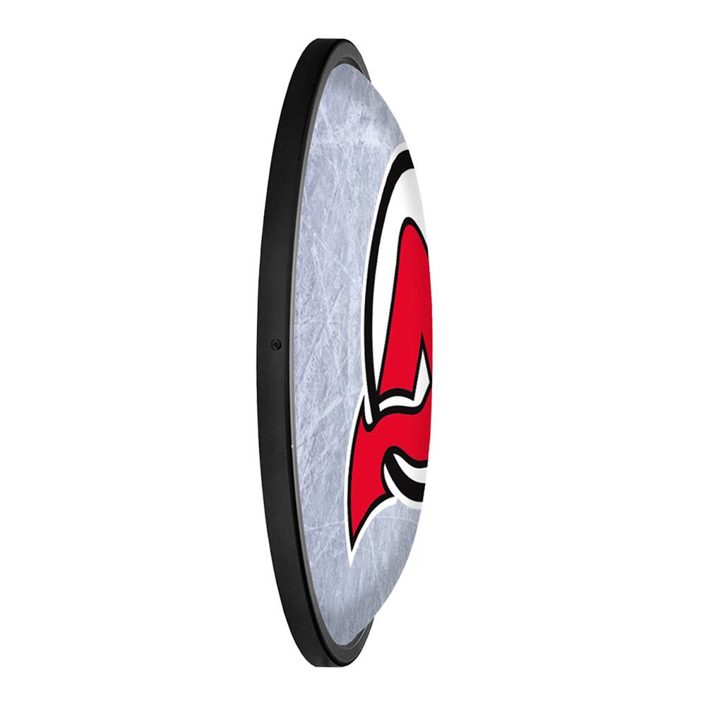 Alt View 2. The Fan-Brand - New Jersey Devils 18'' x 14'' Team Slimline Illuminated Wall Sign - Multicolor.