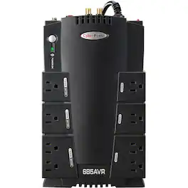 CyberPower - AVR CP685AVR 685VA UPS - Black