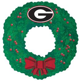 Fan Creations - Georgia Bulldogs 16'' Team Wreath Sign - Green