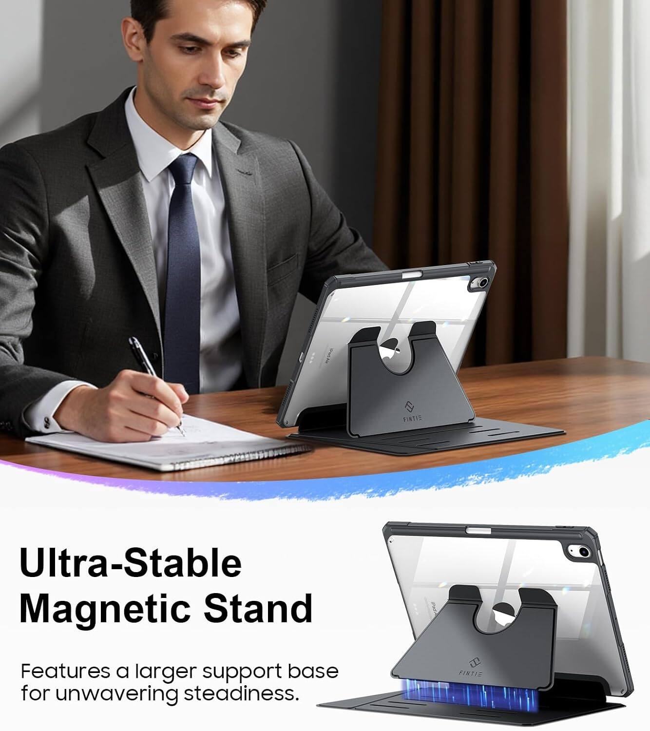 FINTIE

Ultra-Stable Magnetic Stand

Features a larger support base for unwavering steadiness.
