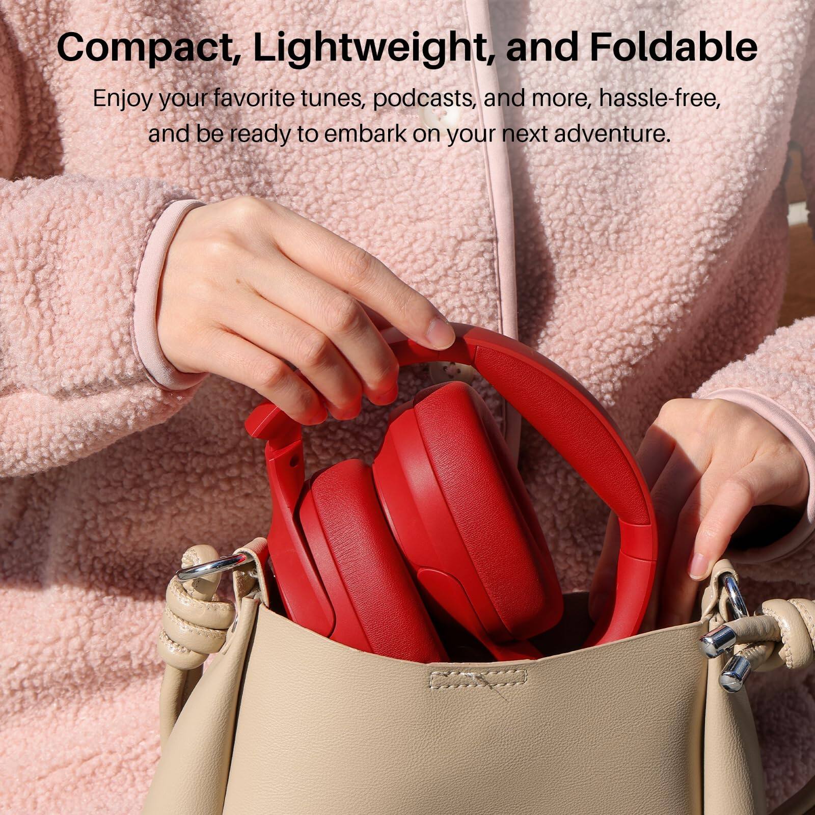 Compact, Lightweight, and Foldable

Enjoy your favorite tunes, podcasts, and more, hassle-free, and be ready to embark on your next adventure.