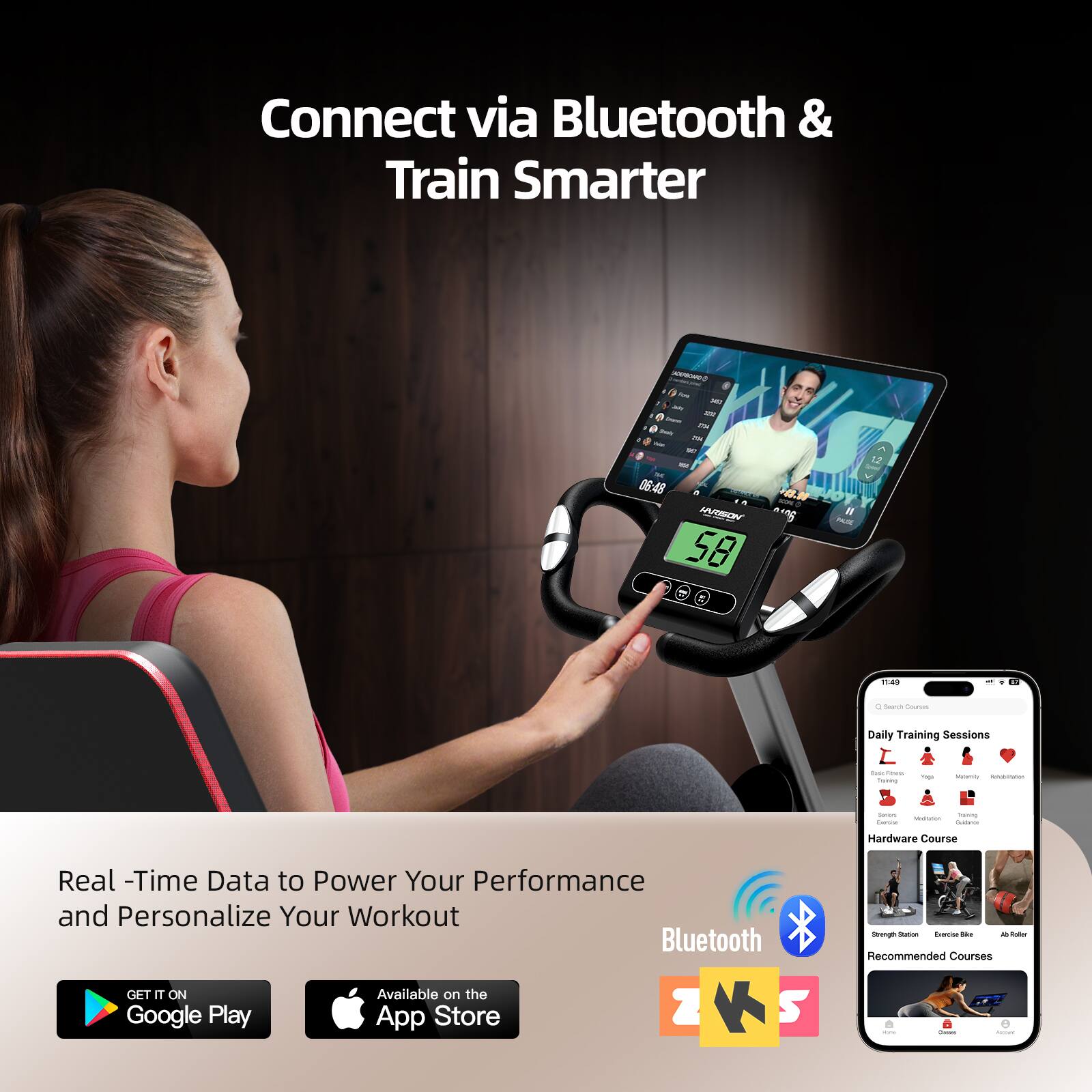 Connect via Bluetooth & Train Smarter

Real-Time Data to Power Your Performance and Personalize Your Workout

Available on the Google Play App Store

Recommended Courses