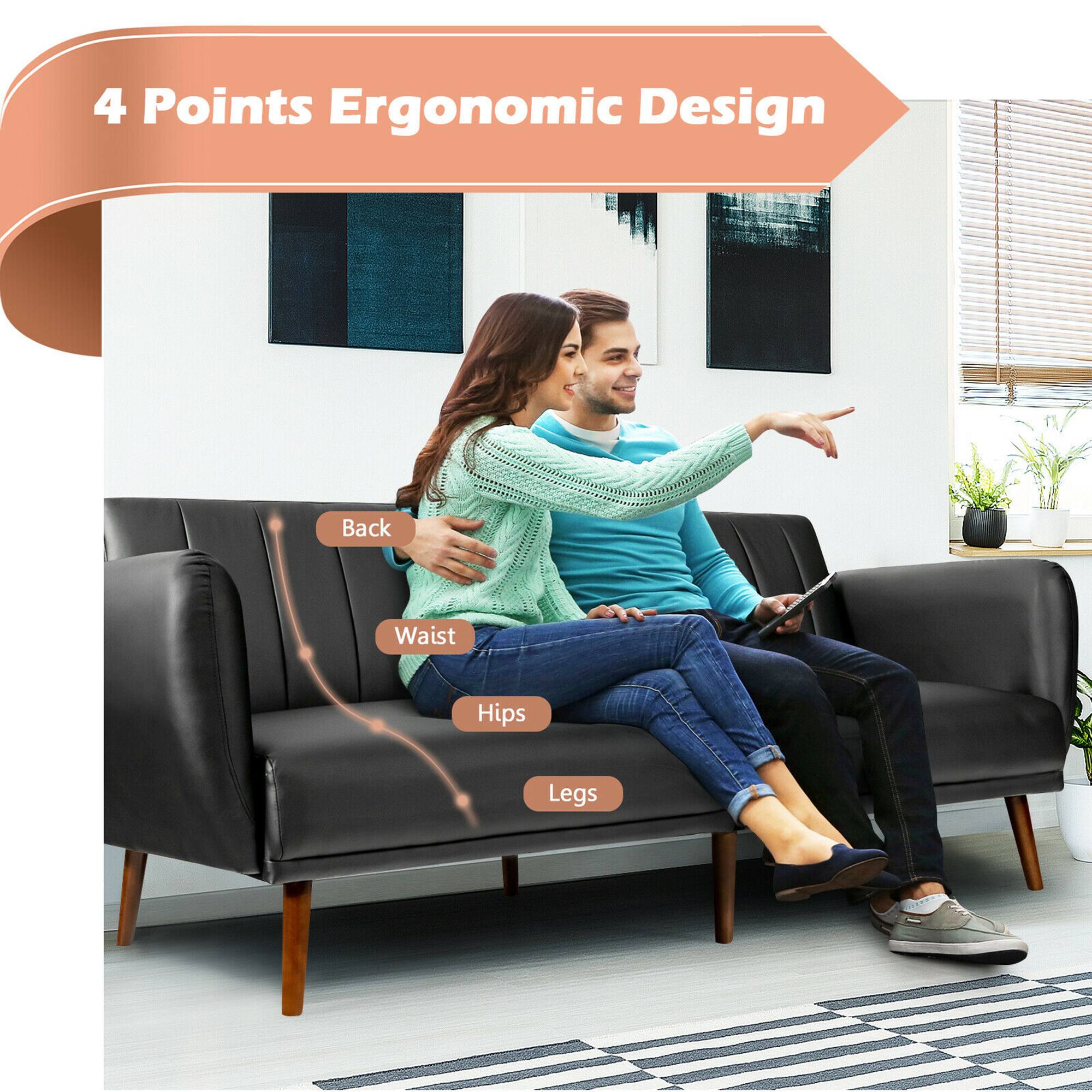 4 Points Ergonomic Design

- Back
- Waist
- Hips
- Legs