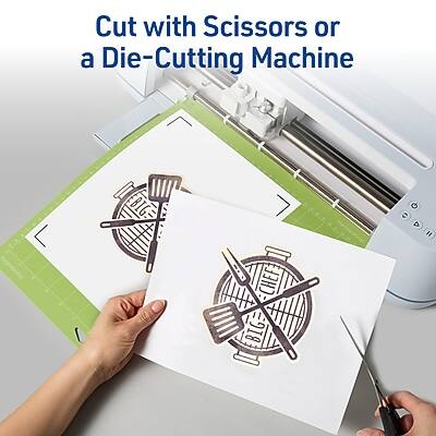 Cut with Scissors or a Die-Cutting Machine