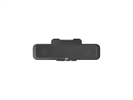 Cyber Acoustics - Compact USB Speaker Bar with Integrated Monitor Mount (CA-2890) - Black