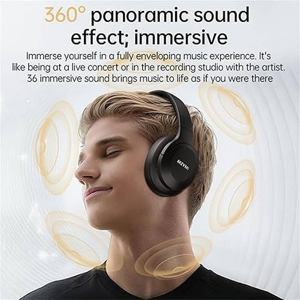 360° panoramic sound effect; immersive

Immerse yourself in a fully enveloping music experience. It's like being at a live concert or in the recording studio with the artist. 36 immersive sound brings music to life as if you were there.