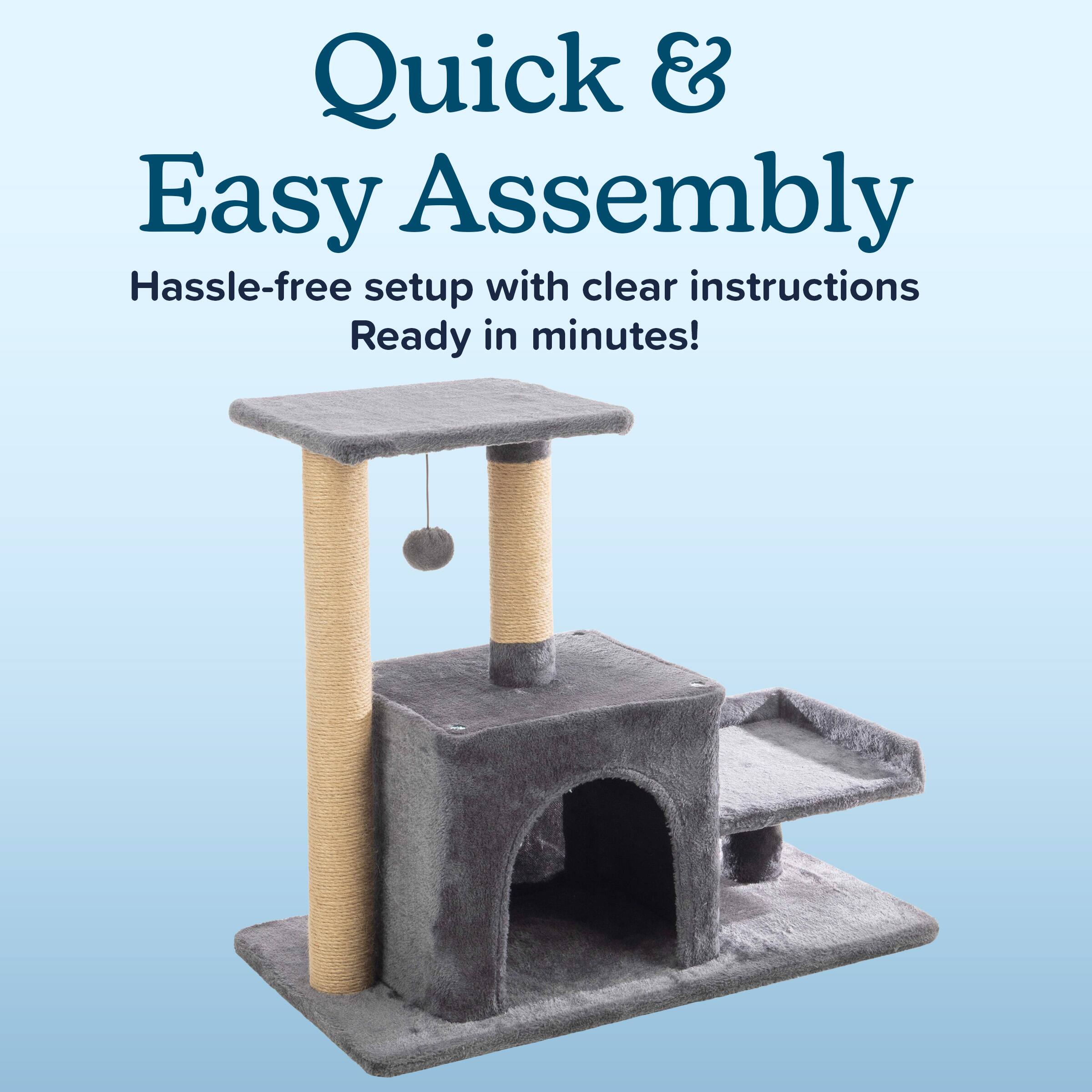 Quick & Easy Assembly  
Hassle-free setup with clear instructions  
Ready in minutes!