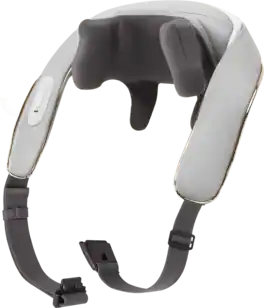 SKG - Neck Massager for Pain Relief, Deep Tissue Cordless with Heat, FSA HSA Eligible, Shoulder Massage Gift - Gray