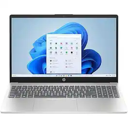 HP - Refurbished Excellent - 15-fd0001dx 15.6" HD Laptop PC, Intel N100, 4GB Ram, 128GB UFS W11H - Silver