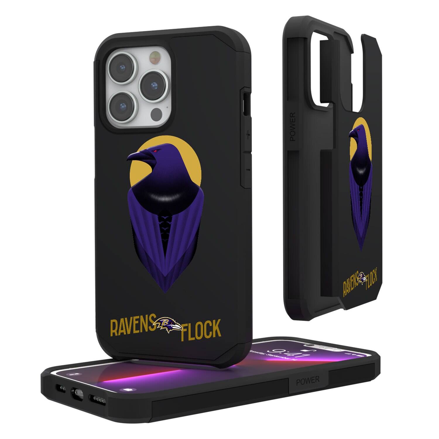 Keyscaper - NFL - Baltimore Ravens iPhone Rugged Case - 14 Pro Max - Black price history on PriceWatchPro