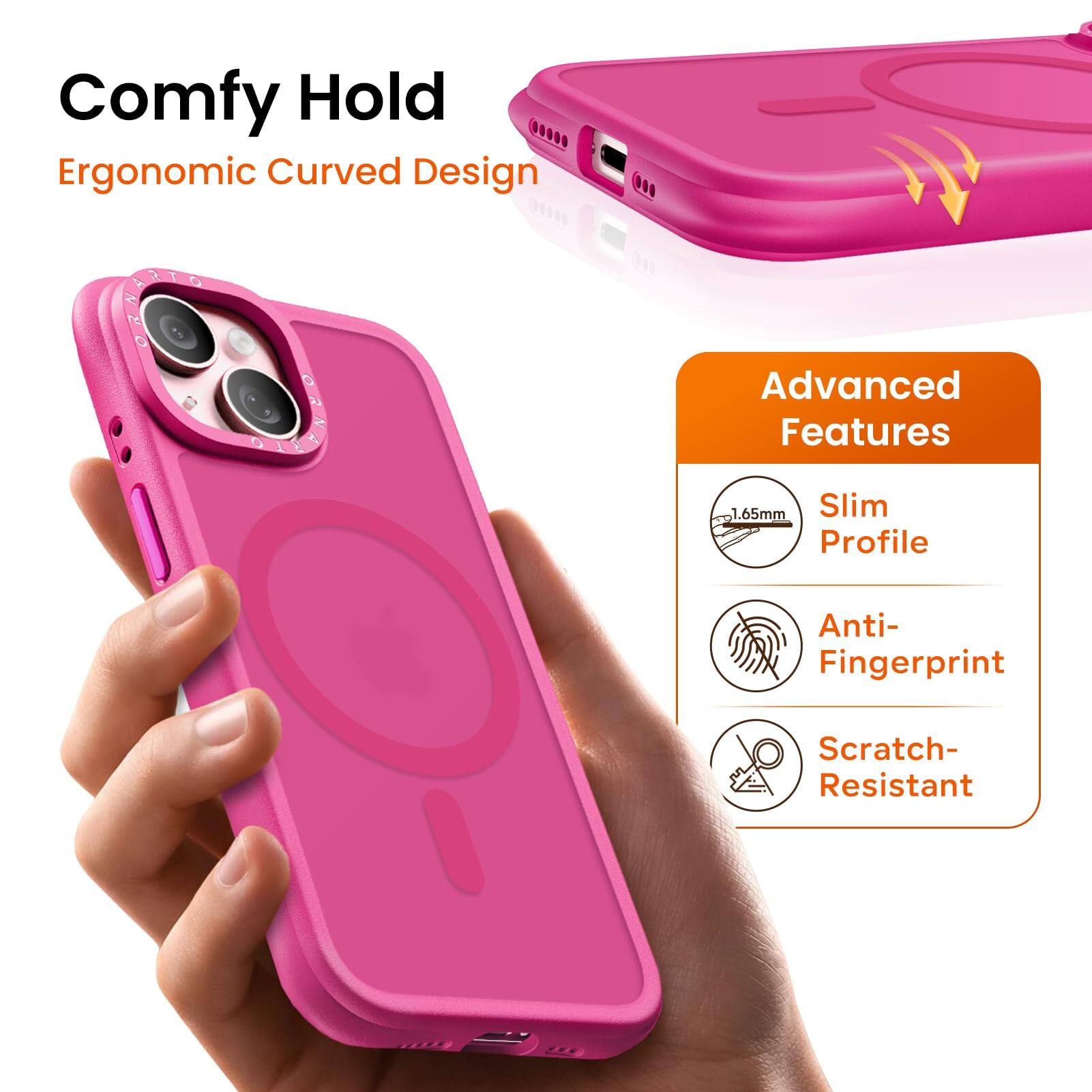Comfy Hold  
Ergonomic Curved Design  

1- Advanced Features  
1.65mm Slim Profile  
Anti-Fingerprint  
Scratch-Resistant