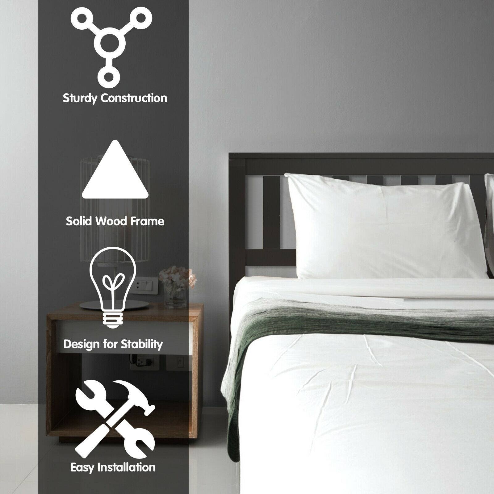 Sturdy Construction, Solid Wood Frame, Design for Stability, Easy Installation