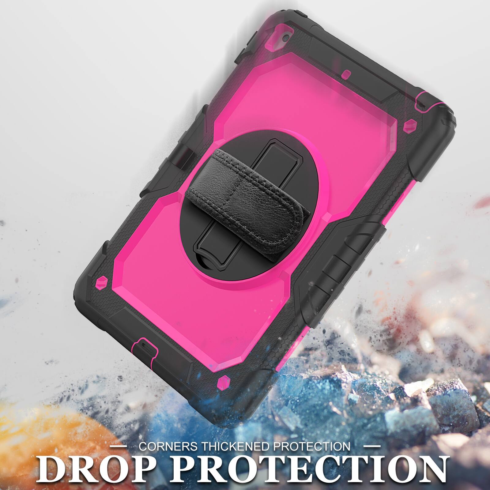 CORNERS THICKENED PROTECTION  
DROP PROTECTION