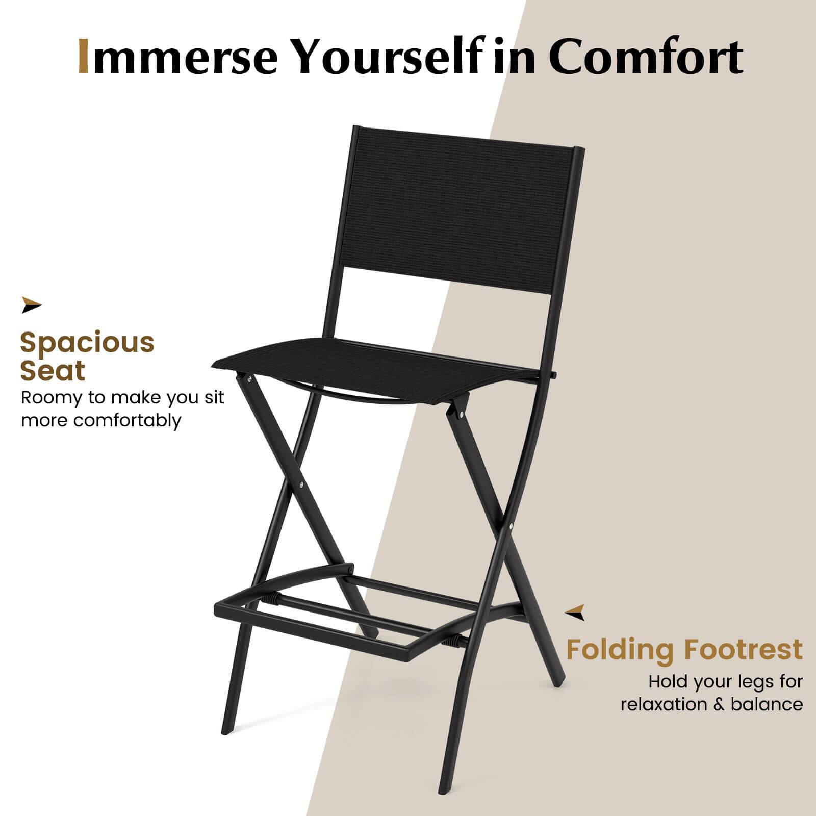 Immerse Yourself in Comfort

Spacious Seat
Roomy to make you sit more comfortably

Folding Footrest
Hold your legs for relaxation & balance