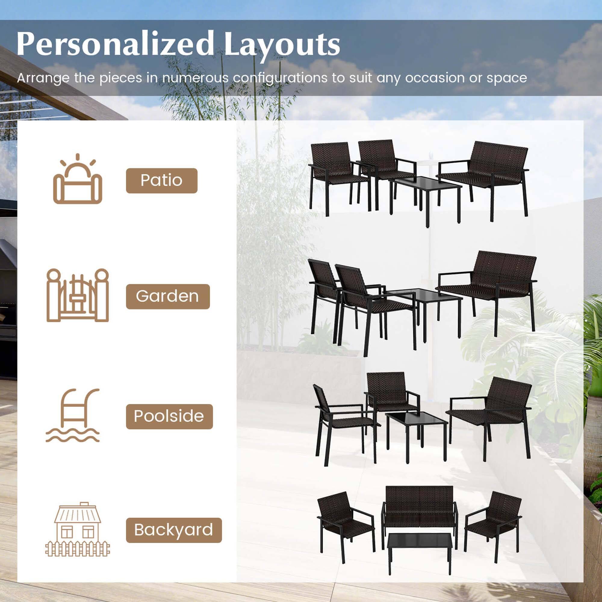 Personalized Layouts: Arrange the pieces in numerous configurations to suit any occasion or space.