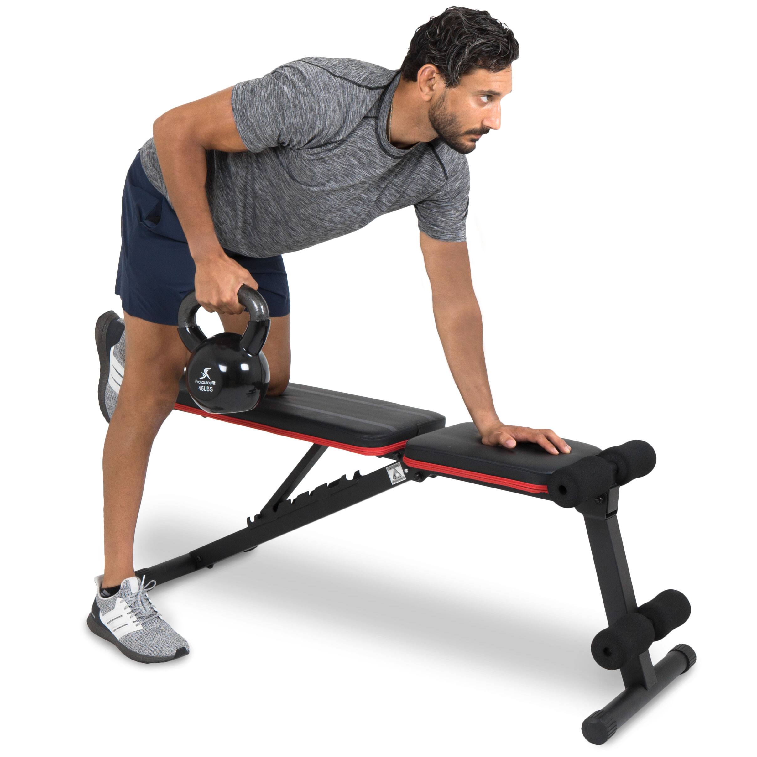 Alt View 2. ProsourceFit - ProsourceFit Weight Bench - Black.