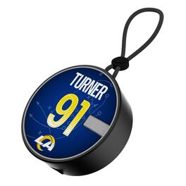 Keyscaper - Kobie Turner Los Angeles Rams Bluetooth IP67 Waterproof Speaker - Black