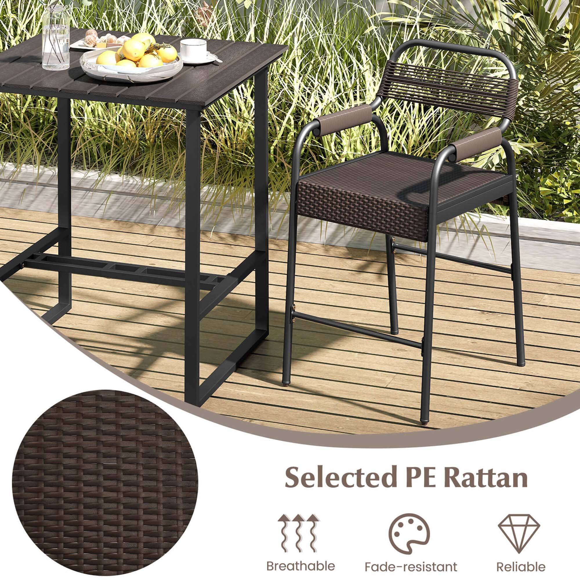 Selected PE Rattan Breathable Fade-resistant Reliable