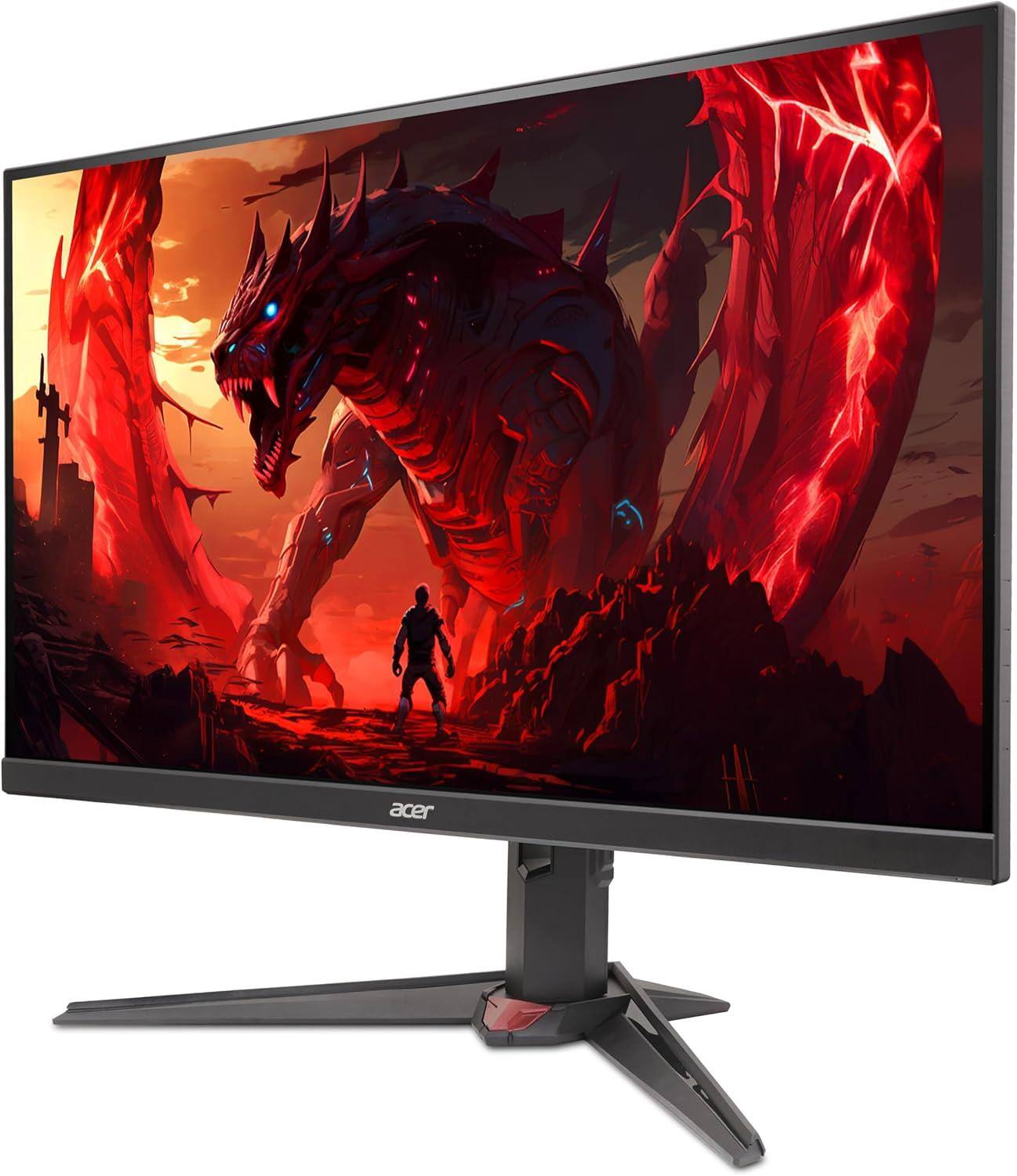 Alt View 2. Acer - Nitro 27" IPS Monitor 2560x1440 170Hz XVA270UZ1bmiprx.