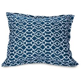 Majestic Home - Floor Pillow Athens Navy - Blue
