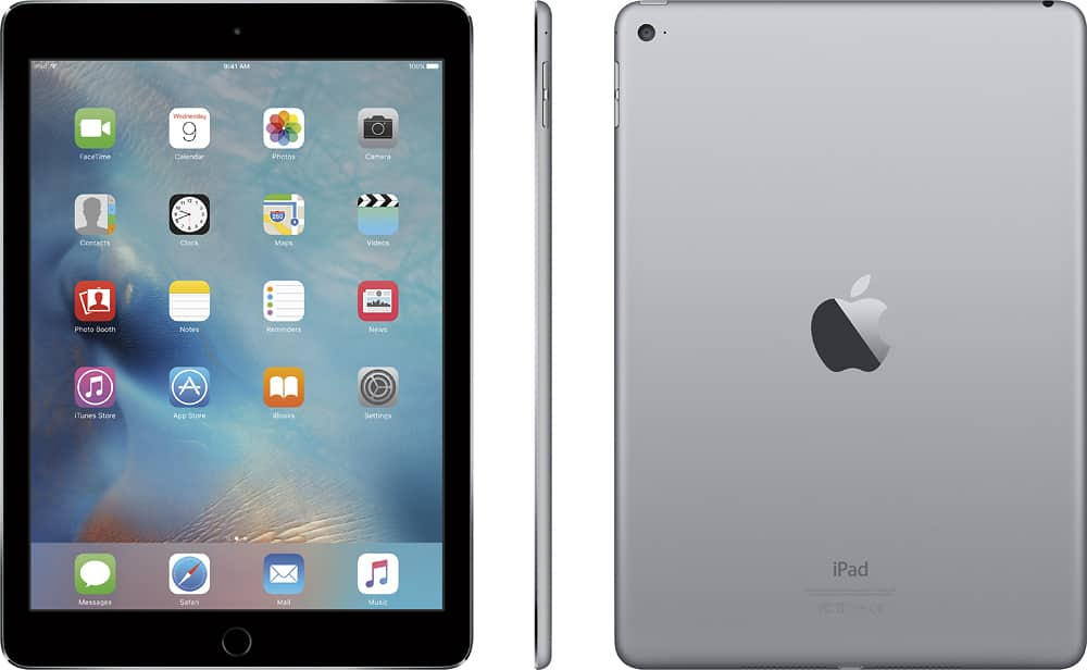 Best Buy: Apple iPad Air 2 Wi-Fi 16GB Space Gray MGL12LL/A