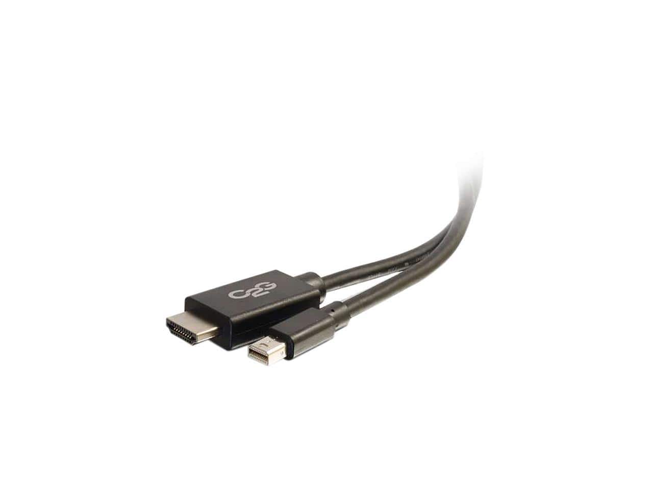 Cables to Go - C2g 3Ft Mini Displayport To Hdmi Adapter Cable - Black - Taa