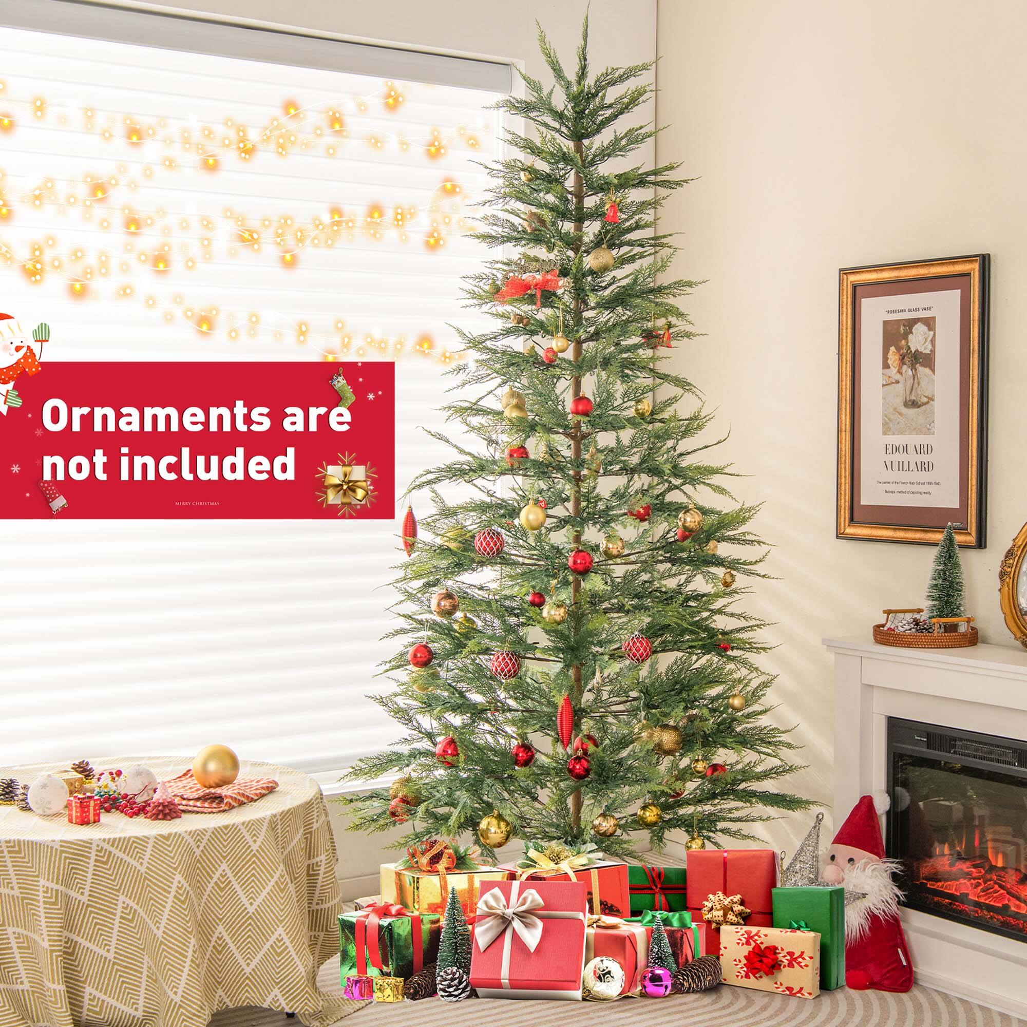 Ornaments are not included.